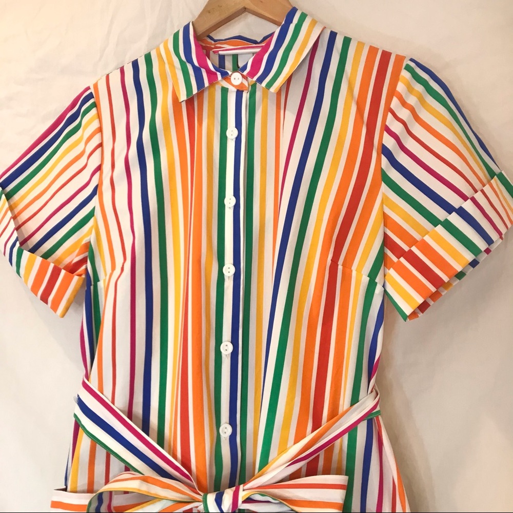 Christopher John Rogers x Target NWT Rainbow Dress - Picture 7 of 16